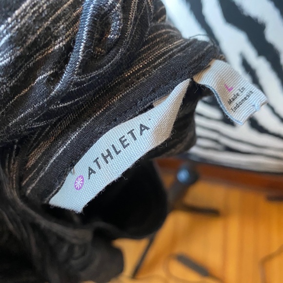 Athleta Avenues Charcoal soft dress size L - Picture 4 of 4